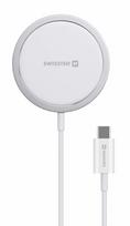 Kabelis Swissten USB-C - MagSafe 22055530 USB-C, MagSafe, balta sp./pilka sp.