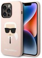 Telefono dėklas Karl Lagerfeld KLHCP14XSLKHLP, Apple iPhone 14 Pro Max, rožinė sp.