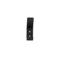 Drabužių kabliukas Domoletti 0333050-BLACK, 10 cm x 5 cm, juoda sp.