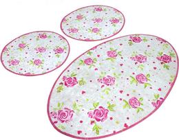 Vonios kilimėlių rinkinys Foutastic Frezya 359CHL4452, įvairių spalvų, 100 cm x 60 cm