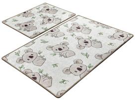 Vonios kilimėlių rinkinys Foutastic Koala 359CHL2451, įvairių spalvų, 100 cm x 60 cm