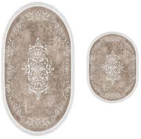 Vonios kilimėlių rinkinys Foutastic 410616-O, smėlio sp., 60 cm x 150 cm