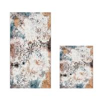 Vonios kilimėlių rinkinys Foutastic 510609 299ANR1687, įvairių spalvų, 60 cm x 150 cm