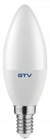Lemputė GTV LED, C37, 3000 °K, E14, 8 W, 700 lm