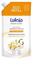 Skystas muilas Luksja papildymas JASMINE AND VANILLA 400ml