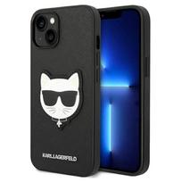 Telefono dėklas Karl Lagerfeld KLHCP14MSAPCHK, Apple iPhone 14 Plus, juoda sp.