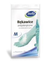 Pirštinės guminės Stella, suaugusiems, žydra sp., M