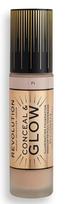 Veido kosmetika Makeup Revolution London Conceal & Glow, šviesiai ruda sp., f1, 23 ml