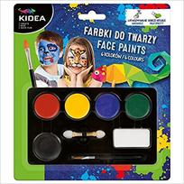 Veido dažai Derform Face Paints, įvairių spalvų