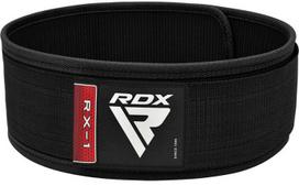 Sunkiosios atletikos diržas RDX RX1 WBS-RX1B-S, juoda sp., S