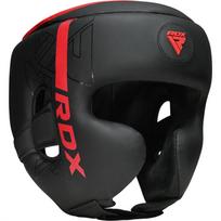 Bokso šalmas RDX Head Guard F6 HGR-F6MR-XL, juoda sp./raudona sp., XL