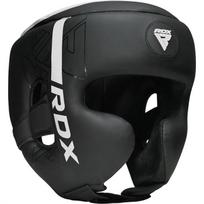 Bokso šalmas RDX Head Guard F6 HGR-F6MW-S, balta sp./juoda sp., S