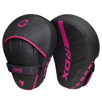 Bokso letena RDX Fokus Pads, juoda sp./rožinė sp.