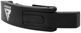 Sunkiosios atletikos diržo sagtis RDX T1 Chrome Platted Belt Buckle, juoda sp.