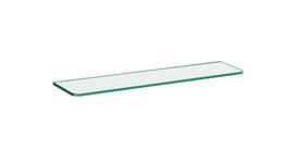 Sieninė lentyna Dolle Glass Line, skaidri sp., 0.8 cm x 20 cm x 60 cm