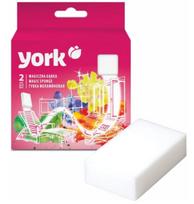 Kempinė valymui York Magic Sponge 013300, balta sp., 2 vnt.