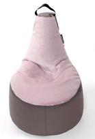 Sėdmaišis Fusion Velvet Fit, rožinė sp.