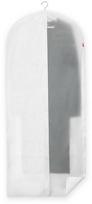Rūbų maišas Rayen L Medium, 150 cm x 60 cm, skaidri sp./balta sp.