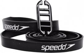 Plaukimo akinių dirželis Speedo Silicone Strap 02-303-0001, juoda sp.
