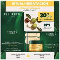 Plaukų priežiūros priemonių rinkinys Rene Furterer Karite Hydra, 350 ml