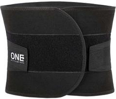 Diržas One Fitness Lumbar Support, M, juoda sp.