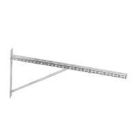 Konstrukcijų laikiklis su atrama Haushalt HH81308, 800x20 mm, pilka