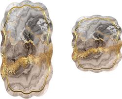 Vonios kilimėlių rinkinys Foutastic 21018415BJ, smėlio sp., 100 cm x 60 cm