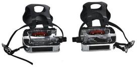 Treniruoklių priedas Gymstick SPD Pedals, juoda sp./nerūdijančiojo plieno sp.