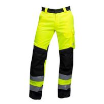 Kelnės Ardon Hi-Viz Signal, juoda sp./geltona sp., 56 dydis