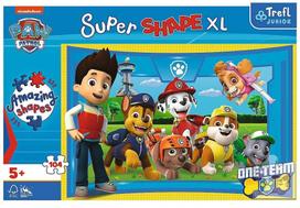 Dėlionė Trefl Paw Patrol Pups Friends 50016, 40 cm x 60 cm, 104 vnt., įvairių spalvų