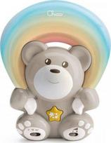 Naktinis šviestuvas Chicco Rainbow Bear 06111, šviesiai ruda sp.