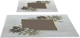 Vonios kilimėlių rinkinys Foutastic 299ANR1625, įvairių spalvų, 150 cm x 60 cm