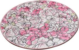 Vonios grindų kilimėlis Foutastic Rosa 359CHL4277, įvairių spalvų, 200 cm x 200 cm, Ø 200 cm