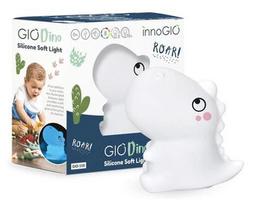 Naktinis šviestuvas InnoGIO GioDino, balta sp.