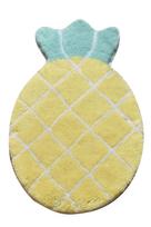 Vonios grindų kilimėlis Foutastic Pineapple 359CHL1218, įvairių spalvų, 100 cm x 60 cm