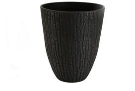 Gėlių vazonas Domoletti S-12DH29, spw, Ø 29 cm, tamsiai pilka sp.
