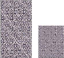 Vonios kilimėlių rinkinys Foutastic 510605, įvairių spalvų/smėlio sp., 150 cm x 60 cm