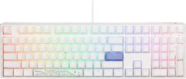 Laidinė žaidimų klaviatūra Ducky One 3 Classic One 3 Classic Cherry MX SPEED RGB Silver, Anglų (US), balta sp.