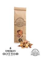 Medžio drožlės Smokey Olive Wood Almond, migdolų mediena, 0.5 l, ruda sp.