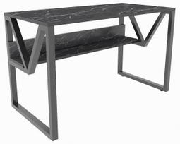 Rašomasis stalas Kalune Design Lona 875ZNA4539, 120 cm x 60 cm, 72.8 cm, juoda sp.
