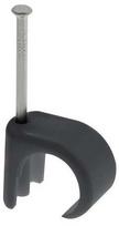 Kabelio laikiklis Haupa Cable Clip Ø 5- 7 mm, juoda sp., 100 vnt.