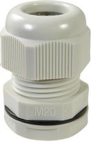 Jungtis Haupa Cable Glands IP 68 M12, 8.3 mm², pilka sp., 10 vnt.