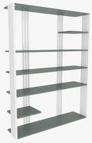 Pastatoma lentyna Kalune Design Jenny 875ZNA4523, balta sp./žalia sp., 160 cm x 29.6 cm x 120 cm