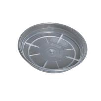Lėkštelė vazonui Uniplastex UPOO14, skaidri sp., 14 cm