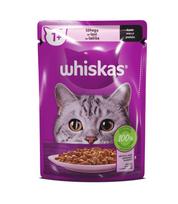 Šlapias kačių maistas Whiskas Salmon, lašiša, 0.085 kg