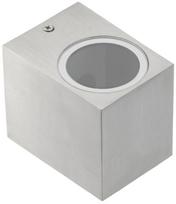 Sieninis lauko šviestuvas GTV Tiago KW, 35W, GU10, IP54, aliuminio sp., 6.8 cm x 8 cm