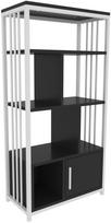 Pastatoma lentyna Kalune Design Valero 875ZNA4565, antracito sp./balta sp., 120 cm x 60 cm x 29.6 cm