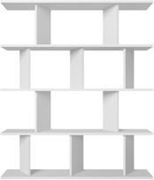 Pastatoma lentyna Kalune Design Grace 875ZNA4617, balta sp., 141 cm x 120 cm x 24.6 cm