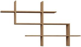 Sieninė lentyna Kalune Design Halic 776HMS3668, ąžuolo sp., 22 cm x 150 cm x 82 cm