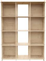 Pastatoma lentyna Kalune Design Zimba, ąžuolo sp., 132 cm x 92.5 cm x 30 cm